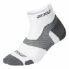 2XU Vectr 1/4 Crew Light Cushion Sock - 2023 -Run Sales white 95809.1527786561